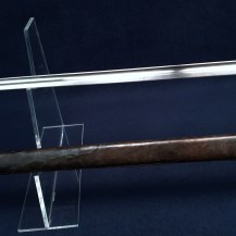 British WW1 1908 Pattern Cavalry Troopers Sword by Enfield, 1916 with Unusual Leather-Covered Steel Scabbard 4